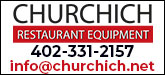 Churchich Restaurant Equipment Sponsorship Banner
